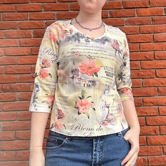 Y2K Whimsigoth 2000s longsleeve - Picture 6 of 11